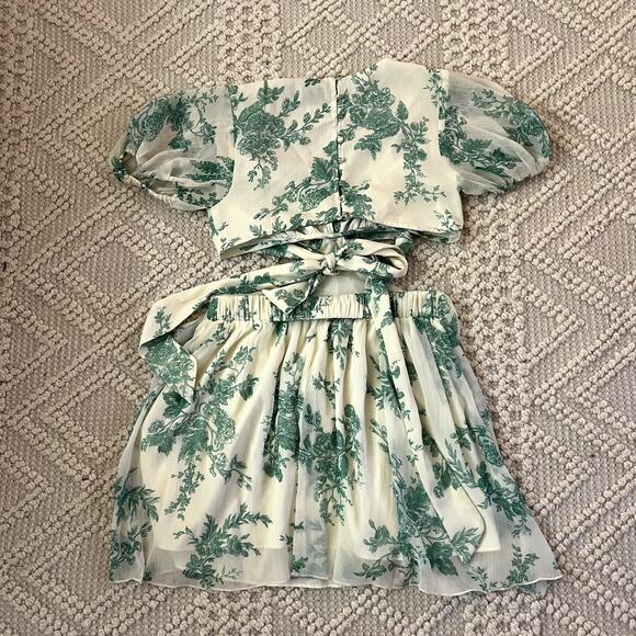 ASOS Design Green Floral Dress - Picture 5 of 5